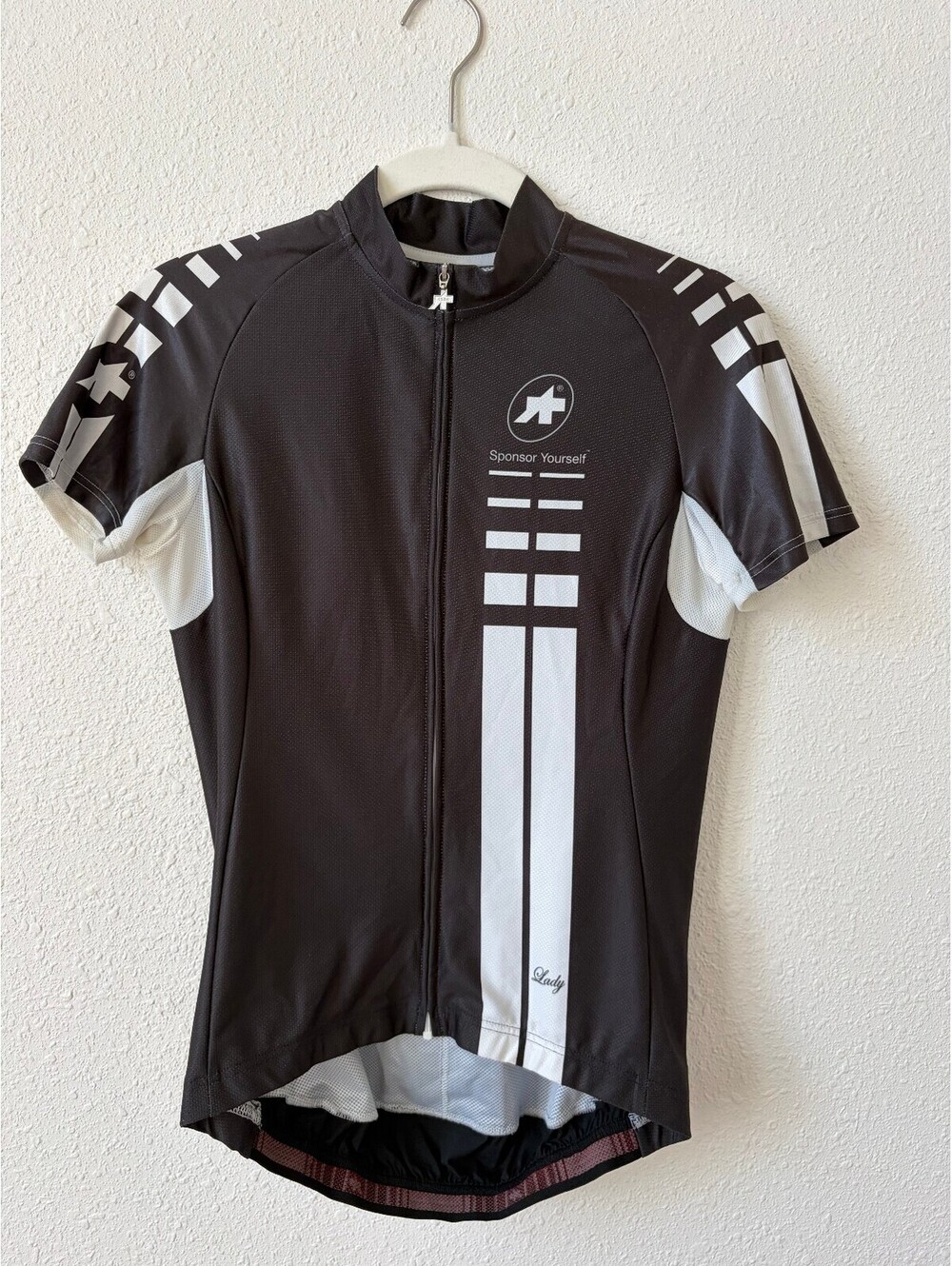 Assos Lady Ltd Cycling Top Black Size Medium Bike Activewear